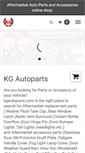 Mobile Screenshot of kgautoparts.com